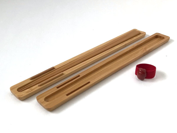 食膳箸ケースセット S - 竹の箸 - 定番商品 - 公長齋小菅